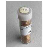 1977-P UNC Lincoln Cent Roll