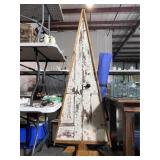Antique Door Art Display