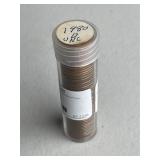 1980-D UNC Lincoln Cent Roll