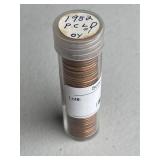 1982 UNC Lincoln Cent Roll