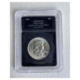 Brilliant UNC Slab Coin
