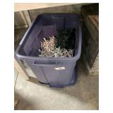 Tub of Holiday Lights