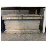 Antique Primitive Trunk