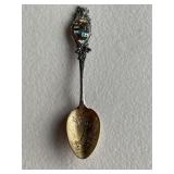 Ornate Antique Sterling Silver Spoon