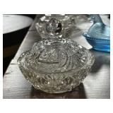 Sawtooth Candy Dish & Lid