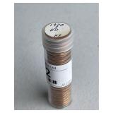 1970-S UNC Lincoln Cent Roll