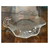 Janette Glass Dew Drop Relish Dish