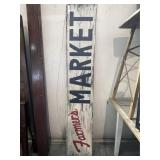 Large Farmers Market Sign