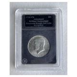 Brilliant UNC Slab Coin