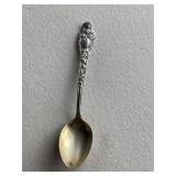 Ornate Antique Sterling Silver Spoon