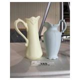 Pastel Porcelain Creamers