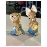 2 Pendelfin Stone Craft Rabbit Collectibles