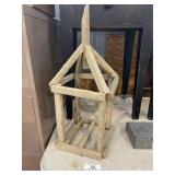 Tobacco Stick Rustic Lantern