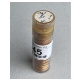 1963-D UNC Lincoln Cent Roll