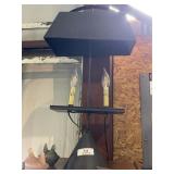 Ornate Metal Lamp & Metal Shade