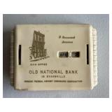 Vintage Advertising Old National Bank Calendar