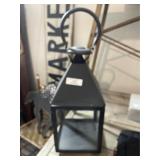 Large Metal & Glass Lantern