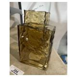 MCM Lava Glass Block Vases