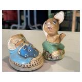 2 Pendelfin Stone Craft Rabbit Collectibles