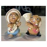 2 Pendelfin Stone Craft Rabbit Collectibles