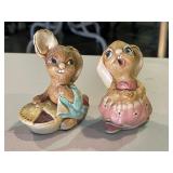 2 Pendelfin Stone Craft Rabbit Collectibles