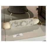 Vintage Art Deco Cylinder Headboard Light