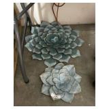 Metal Floral Wall Art