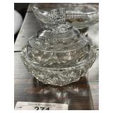 Diamond Cut Candy Dish