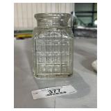 Vintage Clear Glass Pickle Jar