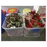 2 Tubs of Holiday Dï¿½cor