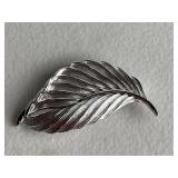 Trifari Vintage Leaf Brooch