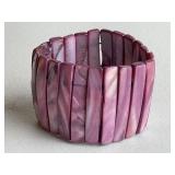 Unique Purple Shell Bracelet