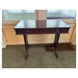 Regency-Style Mahogany Sofa Table or Writing Desk