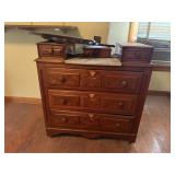 Antique Marble Top Dresser