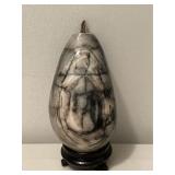 Large Carved Stone Fruit