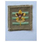 Boy Scout 1946 Khaki Patch