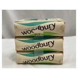3 Bars Woodbury Soap