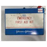 1969 Johnson & Johnson First Aid Kit
