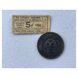 BSA National Jamboree Token & Ticket