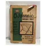 Vintage Portable Folding Toilet