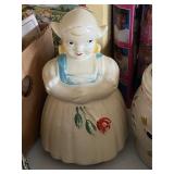 Vintage Dutch Girl Cookie Jar