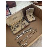 Vintage Costume Rhinestone Jewelry