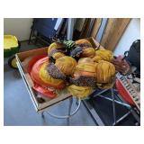 Box of Fall Decorations