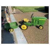 John Deere Pedal Tractor & Wagon