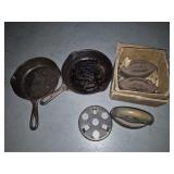 Cast Iron Skillets & Miscellaneous