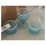 3 Vintage Collectible Fenton Pieces