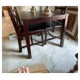 Kitchenette / Game Table & 2 Chairs