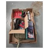 Flat of Tools & Exercise Equipment