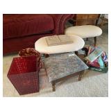 3 Footstools & Miscellaneous