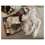 Lot of Fancywork & Gloves